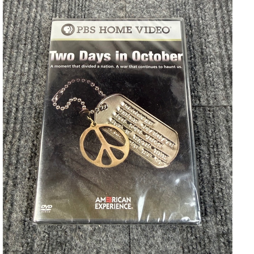 PBS Two Days in October DVD American Experience Vietnam War Documentary Sealed